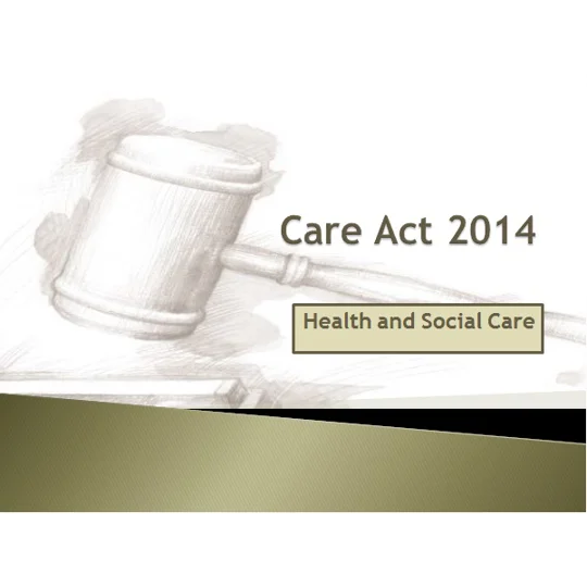 Care Act 2014 Overview Training Resources