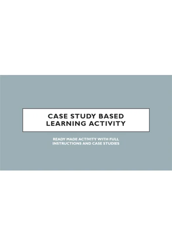 Anti Discriminatory Practice Case Study Based Learning Activity Residential Care Training Resources
