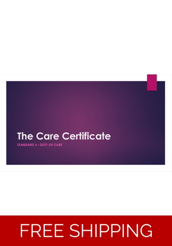 Care Certificate Standard 3 Duty of Care