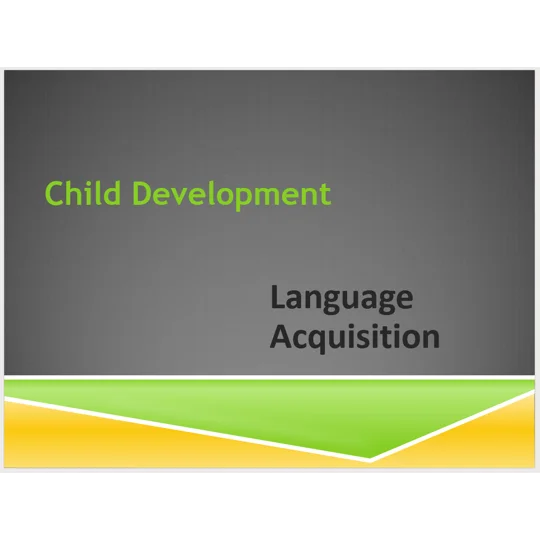 Child Development Training Resources