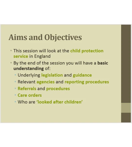 Child Protection Training Resources