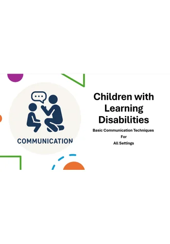 Children With Learning Disabilities Basic Communication Skills Training Resources
