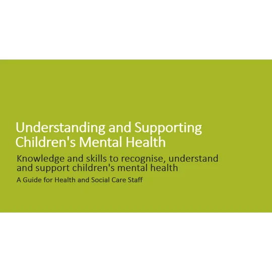 Children's Mental Health Awareness Training Resources