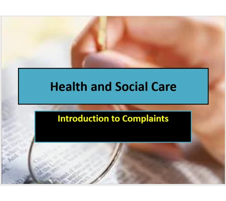 Complaints Awareness Management and Procedures Training Resources