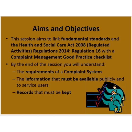 Complaints Awareness Management and Procedures Training Resources