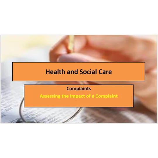 Complaints Awareness Management and Procedures Training Resources