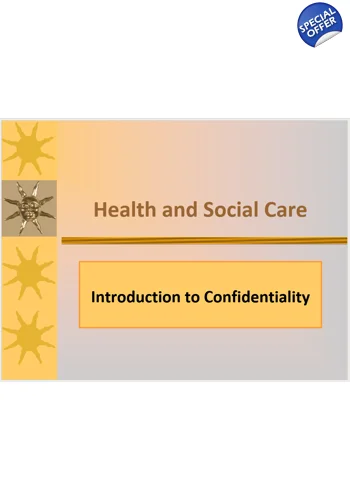 Confidentiality Awareness Training Resources