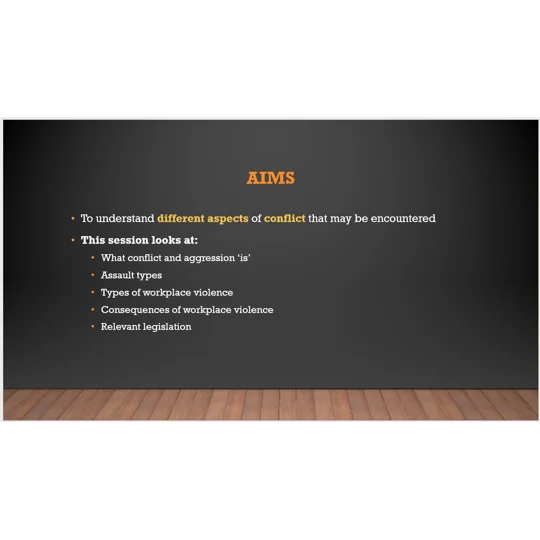 Conflict Resolution Training Resources