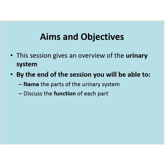 Continence Awareness Training Resources