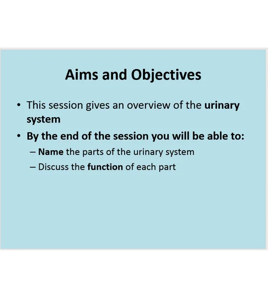 Continence Awareness Training Resources