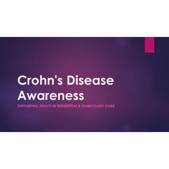 Crohn's Disease Awareness Training Resources
