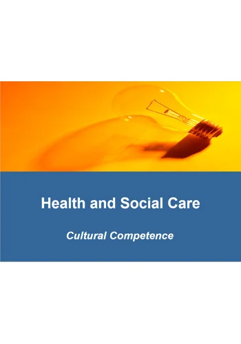 Cultural Competence Awareness Training Resources