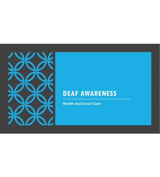 Deaf Awareness Training Resources