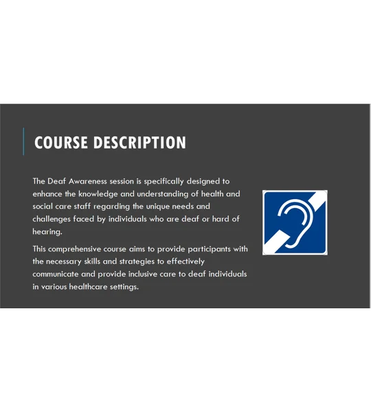 Deaf Awareness Training Resources