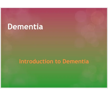 Dementia Awareness Training Resources