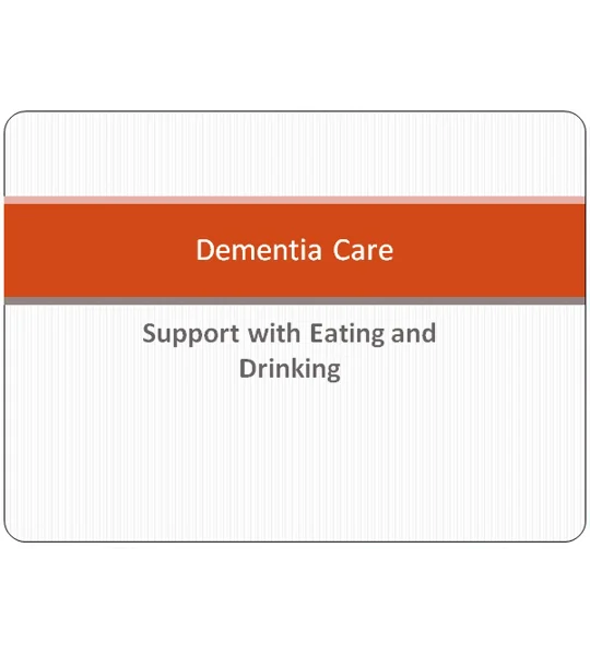 Dementia and Nutrition Support Training Resources