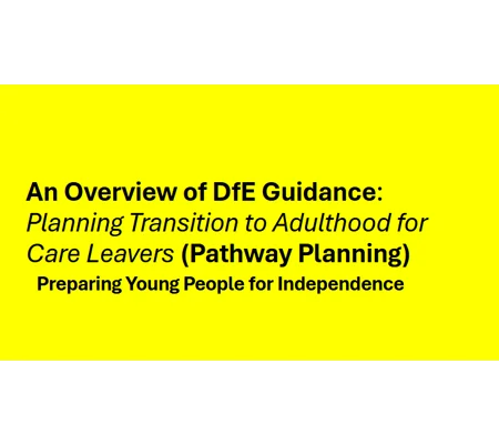 Pathway Planning - DfE Guidance Overview Training Resources