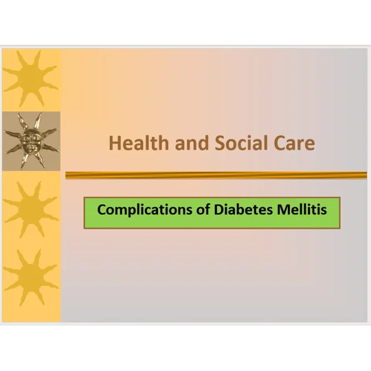 Diabetes Awareness Training Resources