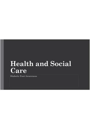 Diabetic Foot & Ulcers Awareness and Clinical Wound Care Training Resources