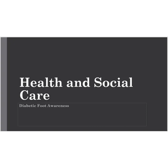 Diabetic Foot & Ulcers Awareness and Clinical Wound Care Training Resources
