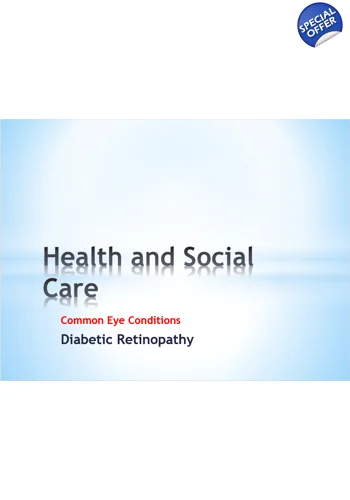 Diabetic Retinopathy Awareness Training Resources