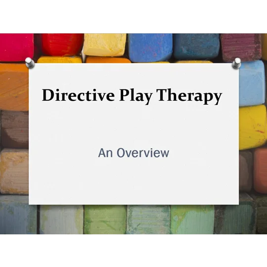 Directive Play Therapy Training Resources