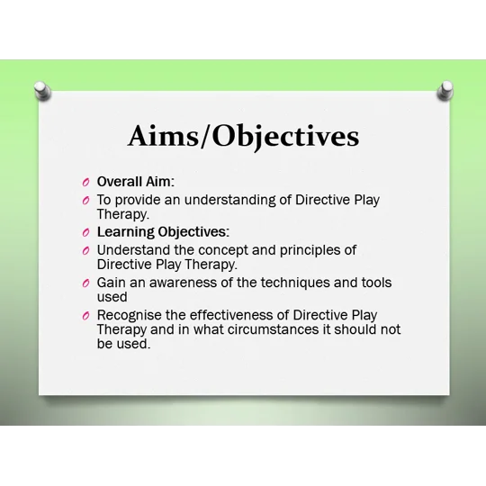 Directive Play Therapy Training Resources