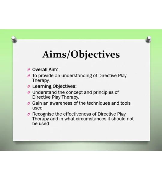 Directive Play Therapy Training Resources