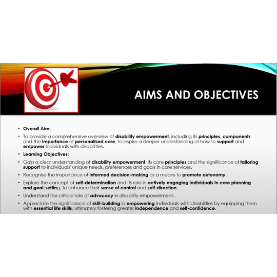 Disability Empowerment Awareness Training Resources