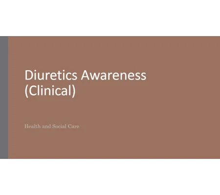 Diuretics Awareness Clinical Training Resources