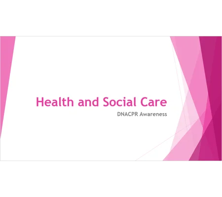 DNACPR Awareness Training Resources