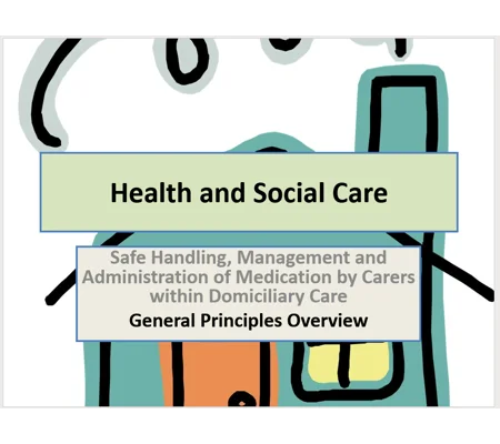 Medication Domiciliary Care Training Resources