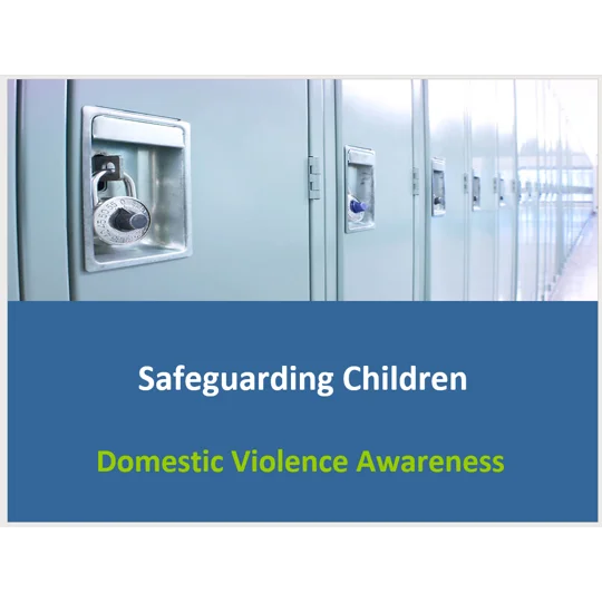 Domestic Violence Awareness Training Resources