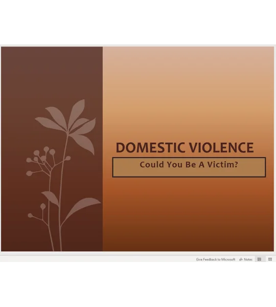 Domestic Violence Awareness Training Resources