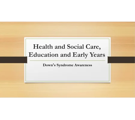 Down's Syndrome Awareness Training Resources