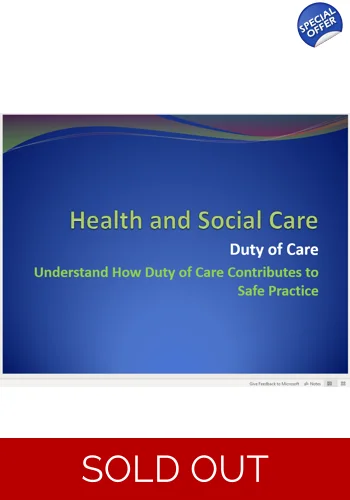 Duty of Care Awareness Training Resources