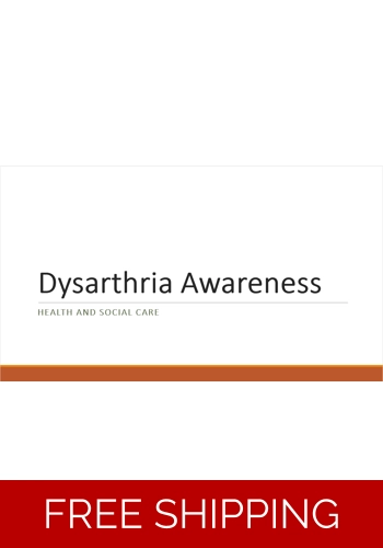 Disability - Dysarthria Awareness