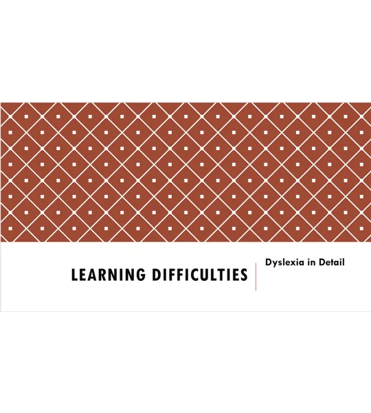 Dyslexia Awareness Training Resources