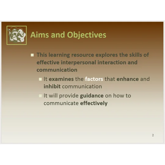 Effective Communication Awareness Training Resources