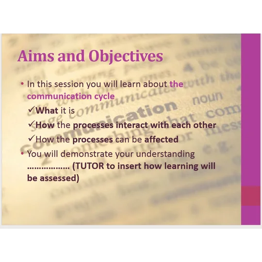 Effective Communication Awareness Training Resources