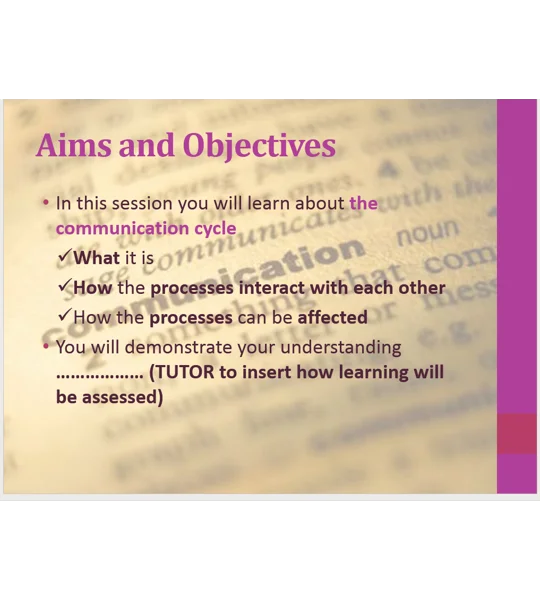 Effective Communication Awareness Training Resources