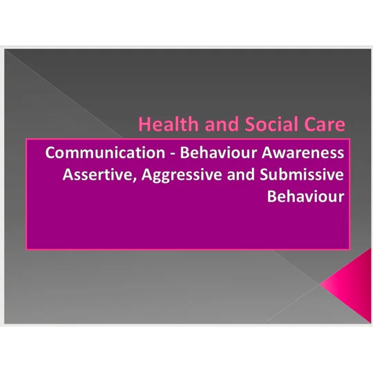 Effective Communication Awareness Training Resources