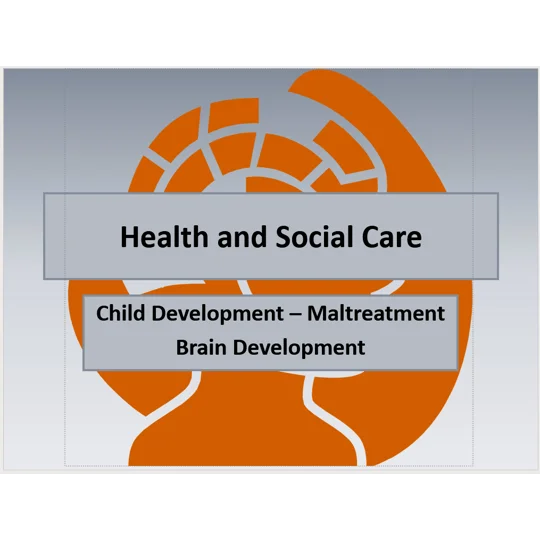 Effects of Abuse on Child Development Training Resources