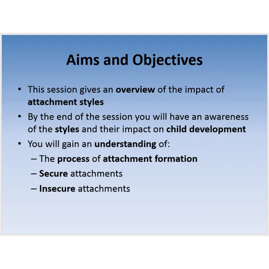 Effects of Abuse on Child Development Training Resources