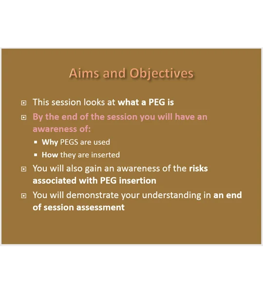 Enteral Route Feeding and Medication Training Resources