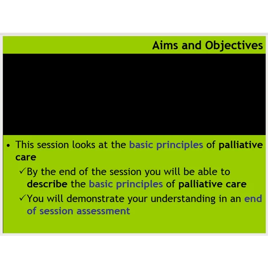 End of Life Care Planning & Tools Training Resources