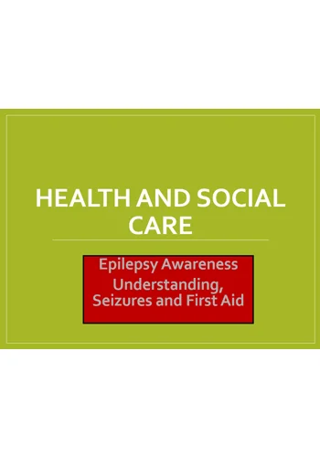 Epilepsy Awareness Training Resources