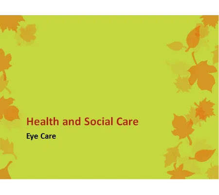 Eye Care Awareness Training Resources