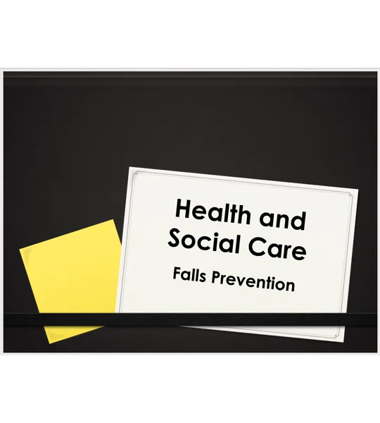 Falls Awareness and Prevention Training Resources