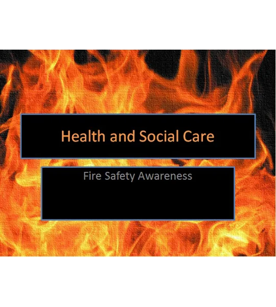 Fire Safety Awareness Training Resources